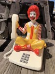 画像25: 80s Vintage Telephone Ronald McDonald Canada Ver (M040) 