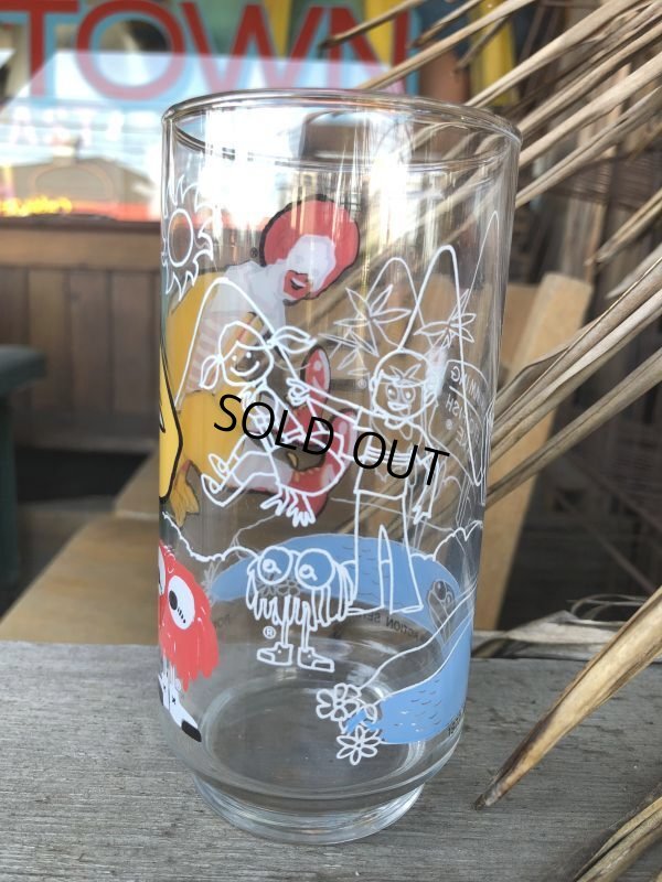 画像3: 70s Vintage Glass McDonaland Action Series Ronald McDonald (M037)