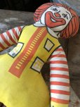 画像6: 70s Vintage McDonald's Pillow Doll Ronald McDonald (M038)