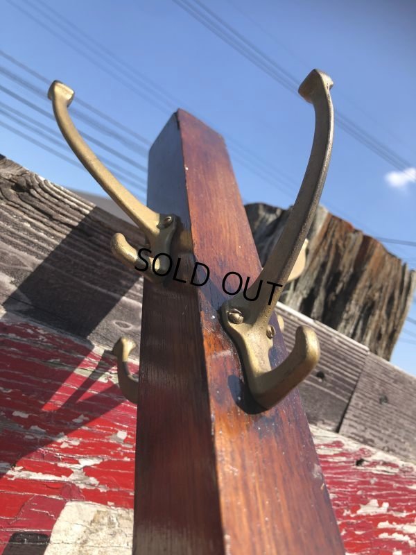 画像19: 30s Vintage Globe Wernicke Coat Tree Rack Stand (M041) 