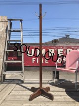 30s Vintage Globe Wernicke Coat Tree Rack Stand (M041) 