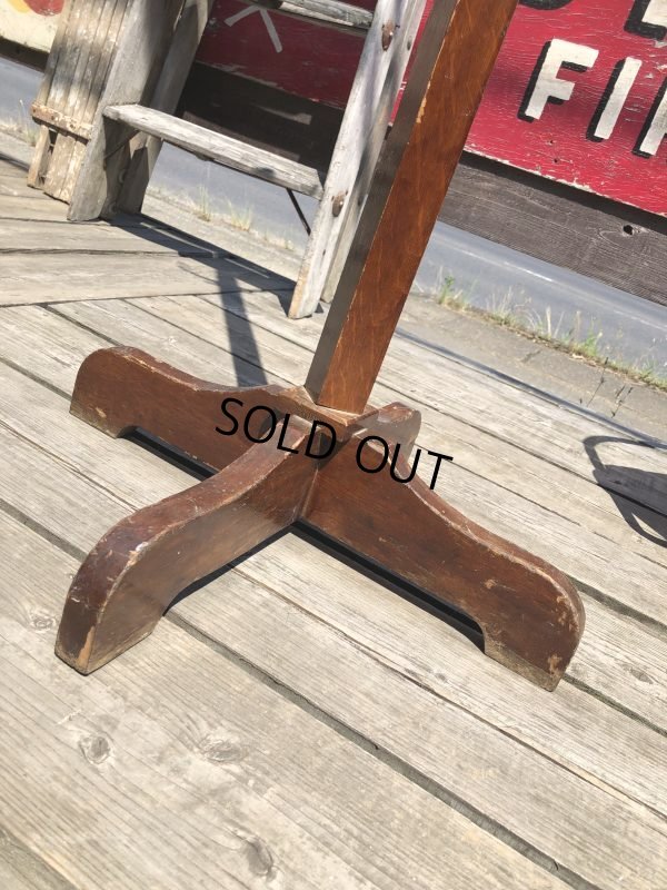 画像21: 30s Vintage Globe Wernicke Coat Tree Rack Stand (M041) 