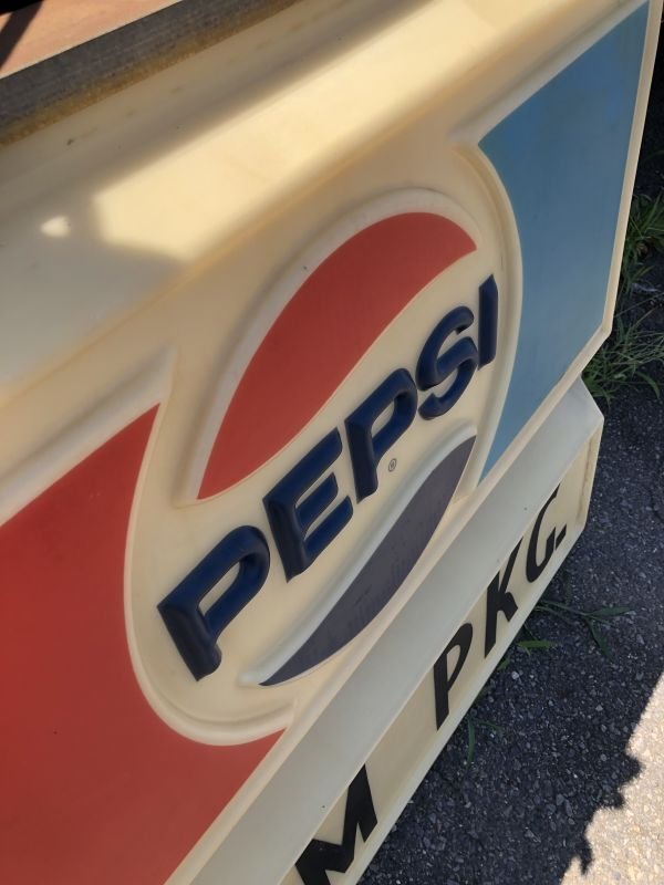画像8: Vintage Pepsi Cola Advertising Double Sided Light Box Hanging Sign Huge ! (M042)