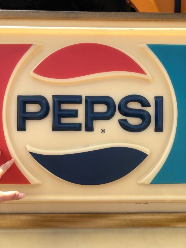 画像19: Vintage Pepsi Cola Advertising Double Sided Light Box Hanging Sign Huge ! (M042)