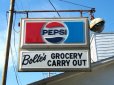 画像2: Vintage Pepsi Cola Advertising Double Sided Light Box Hanging Sign Huge ! (M042) (2)