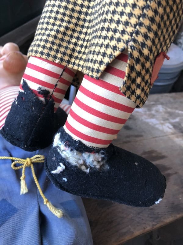 画像9: 50s Vintage Baby Barry Toy Dogpatch Al Capp's Mammy & Pappy Yokum Big Size Doll Set 51cm (M044) 