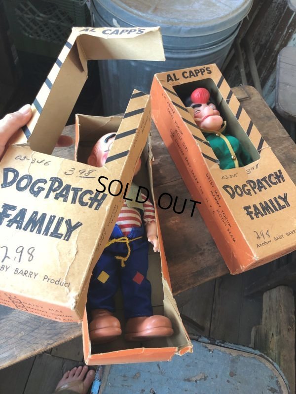 画像3: 50s Vintage Baby Barry Toy Dogpatch Al Capp's Mammy & Pappy Yokum Doll Set W/BOX (M046) 