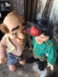 画像4: 50s Vintage Baby Barry Toy Dogpatch Al Capp's Mammy & Pappy Yokum Doll Set 51cm (M044) 