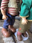 画像7: 50s Vintage Baby Barry Toy Dogpatch Al Capp's Mammy & Pappy Yokum Doll Set 34cm (M045) 