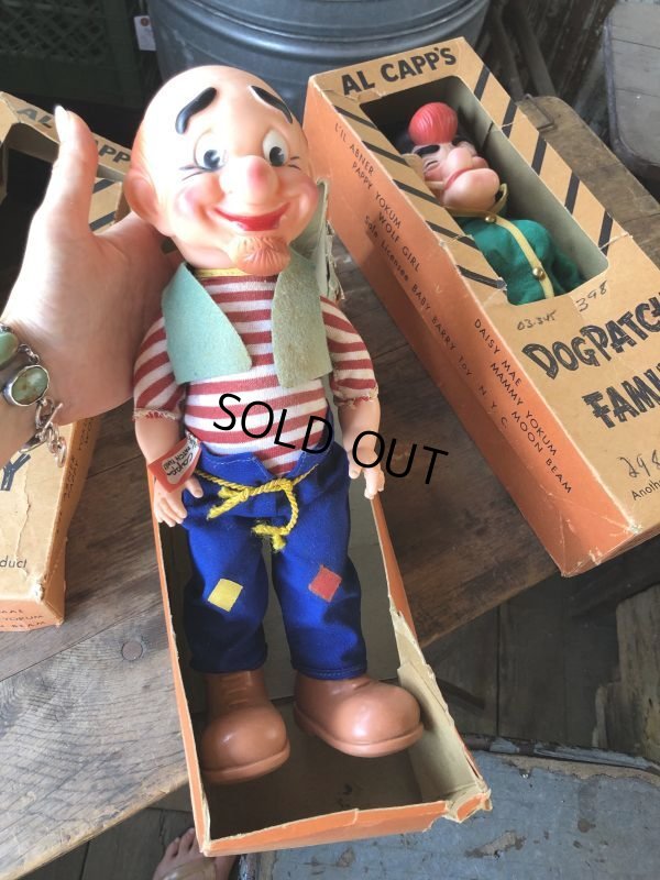 画像4: 50s Vintage Baby Barry Toy Dogpatch Al Capp's Mammy & Pappy Yokum Doll Set W/BOX (M046) 