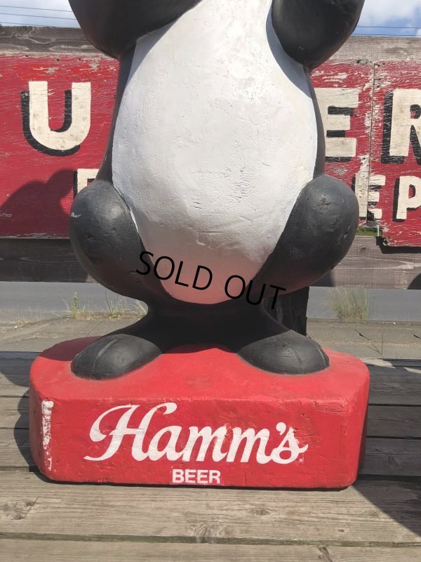 画像8: Vintage Advertising Hamm's Beer Bear Life Size Styrofoam Store Display (M048)