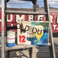 Vintage Hamm's Beer 12-12 oz Cans 12 PACK (M047) 