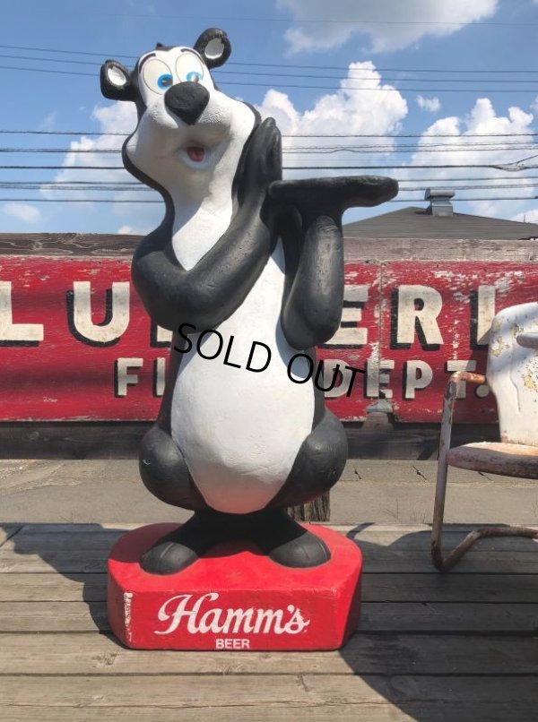 画像5: Vintage Advertising Hamm's Beer Bear Life Size Styrofoam Store Display (M048)