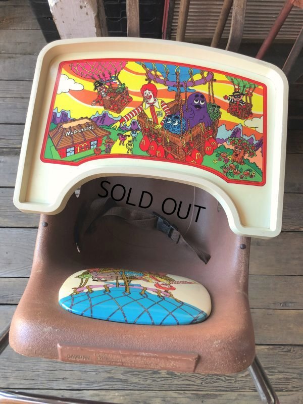 画像9: Vintage McDonald's Store Kids High Chair (M050)