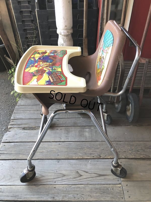 画像12: Vintage McDonald's Store Kids High Chair (M049) 