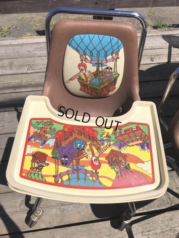 画像18: Vintage McDonald's Store Kids High Chair (M049) 