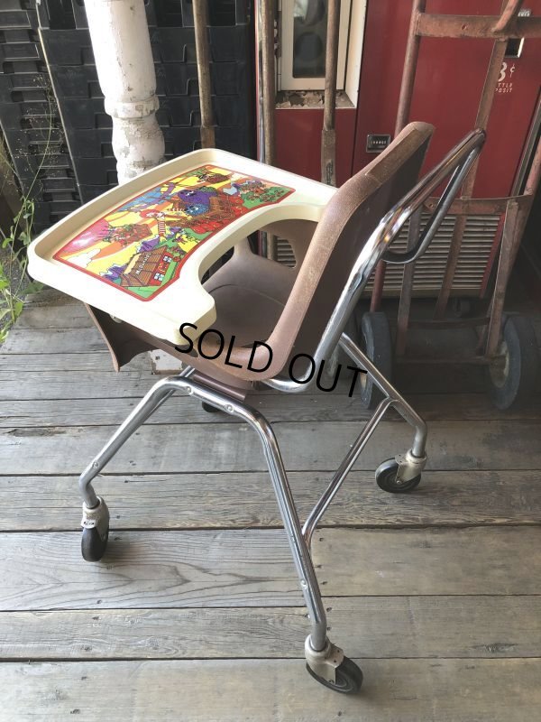 画像7: Vintage McDonald's Store Kids High Chair (M050)