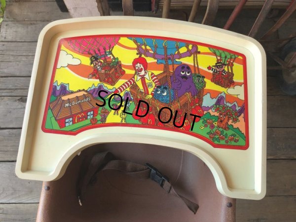 画像17: Vintage McDonald's Store Kids High Chair (M050)