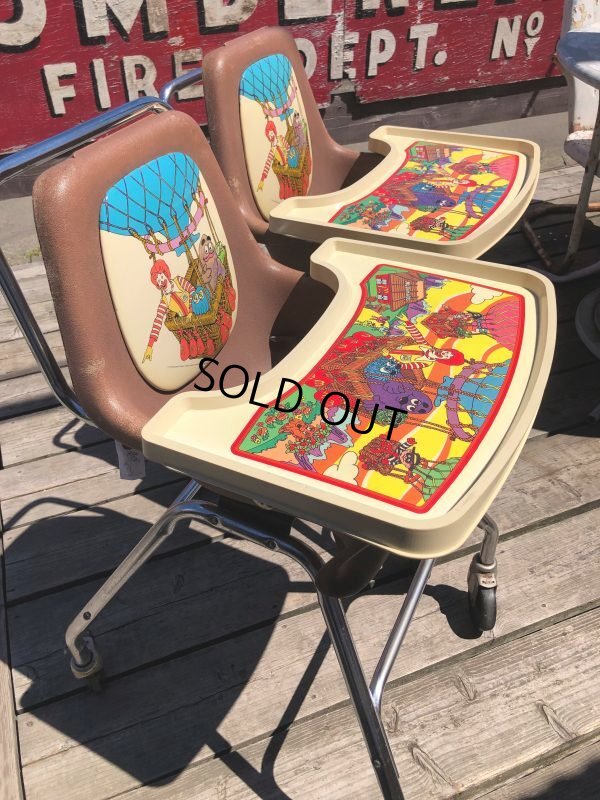 画像20: Vintage McDonald's Store Kids High Chair (M049) 