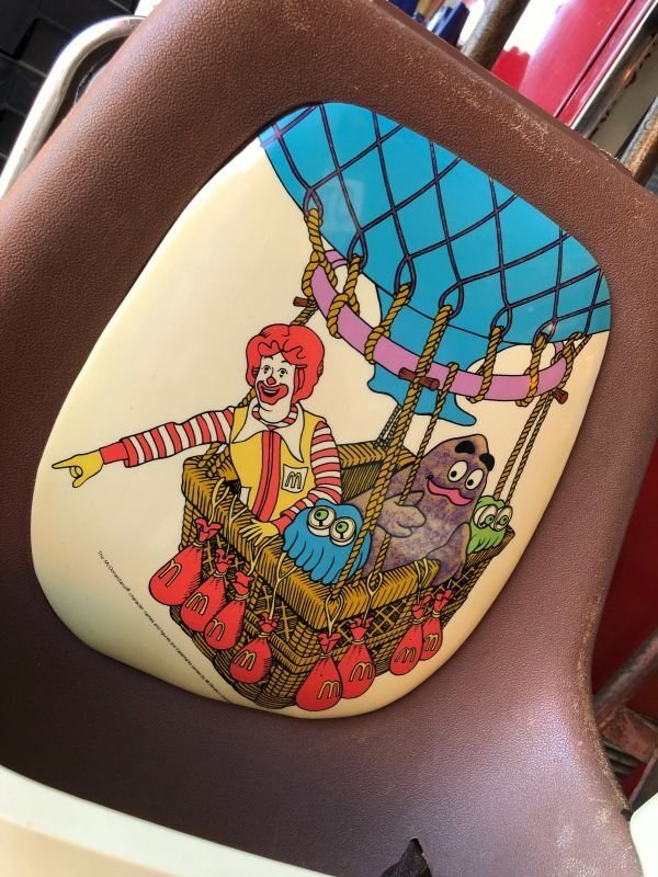 画像2: Vintage McDonald's Store Kids High Chair (M049) 