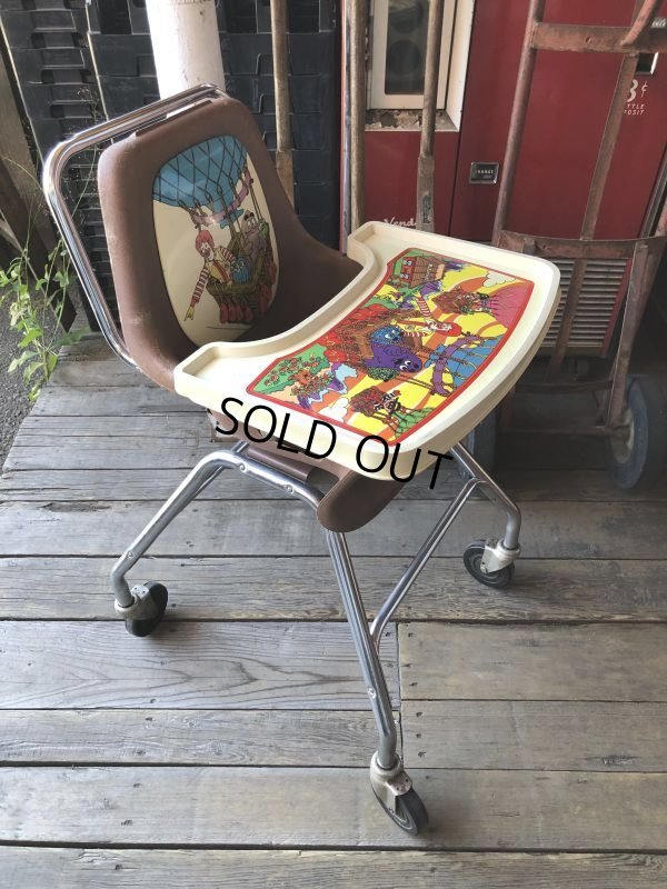 画像5: Vintage McDonald's Store Kids High Chair (M050)