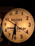 画像1: Antique Bulova Electric Light Up Advertising Clock (M051)  (1)
