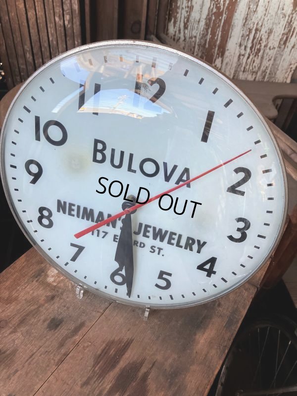 画像6: Antique Bulova Electric Light Up Advertising Clock (M051) 
