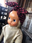 画像8: Antique American Primitive Celluloid Face Doll (M052) 