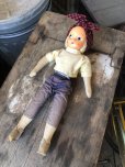 画像12: Antique American Primitive Celluloid Face Doll (M052) 