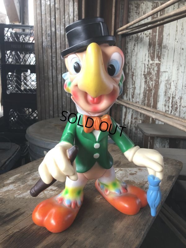 画像1: Vintage LEDRA LEDRAPALSTIC José Carioca Rubber Toy (M056) 