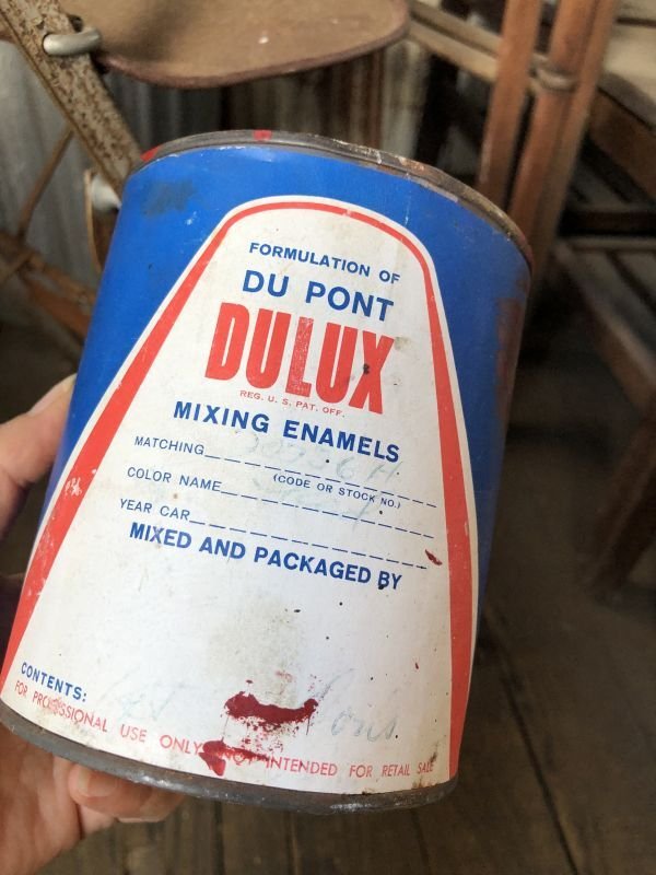 画像1: Vintage DU PONT DULUX MIXING ENAMEL Can (B074)