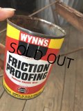 Vintage Can WYNN'S FRICTION PROOFING (B057)