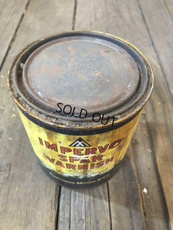 画像2: Vintage Benjamin Moore IMPERVO SPAR VARNISH Can (B066)
