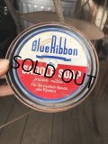 Vintage Blue Ribbon Saddle Soap Can (B087)