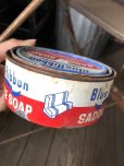 画像4: Vintage Blue Ribbon Saddle Soap Can (B087)