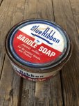 画像7: Vintage Blue Ribbon Saddle Soap Can (B087)