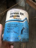 Vintage Muiti Purpose Ceramic Tile Adhesive Weldwood Can (B067)