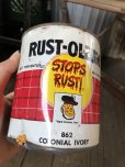 画像1:  Vintage Can Rust Oleum STOPS RUST (B064) (1)