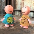 画像6: 60s UNEEDA DOLL HAPEE WEE Smile Face Vinyl Figure Peace Groovy Psychedelic Hippie Happy (M088) 