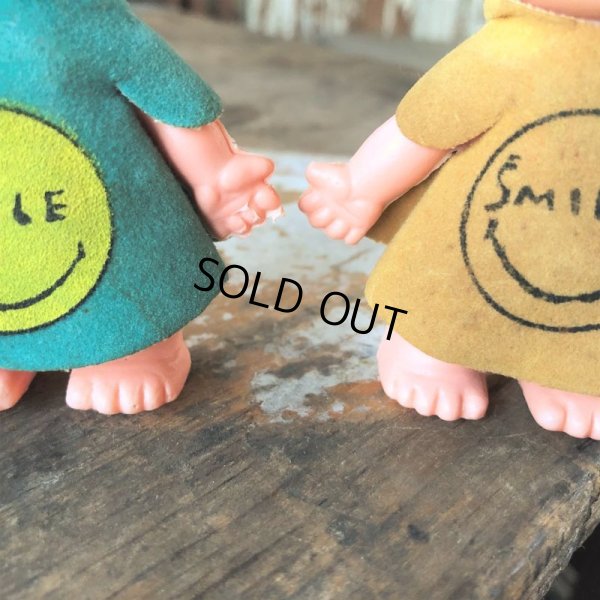 画像7: 60s UNEEDA DOLL HAPEE WEE Smile Face Vinyl Figure Peace Groovy Psychedelic Hippie Happy (M088) 