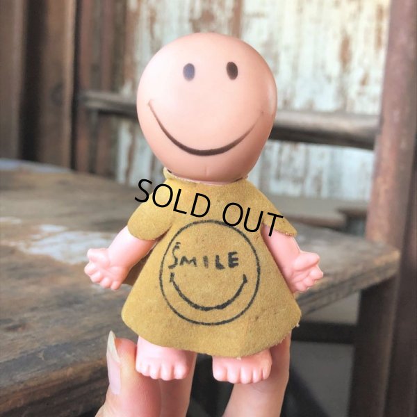画像10: 60s UNEEDA DOLL HAPEE WEE Smile Face Vinyl Figure Peace Groovy Psychedelic Hippie Happy (M088) 