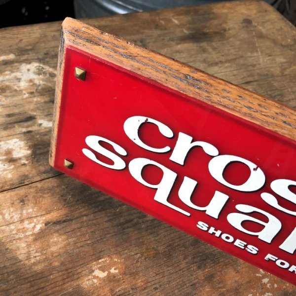 画像6: Vintage Crosby Square Shoes Advertising Store Display Sign (M089)