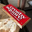 画像14: Vintage Crosby Square Shoes Advertising Store Display Sign (M089) 