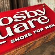 画像13: Vintage Crosby Square Shoes Advertising Store Display Sign (M089) 