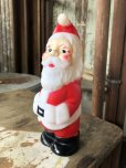 画像1: Vintage Santa Claus Vinyl Doll 20cm (M094)  (1)