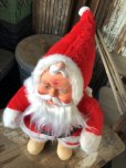 画像3: Vintage Santa Clause Rubber Face Doll 40cm (M101)