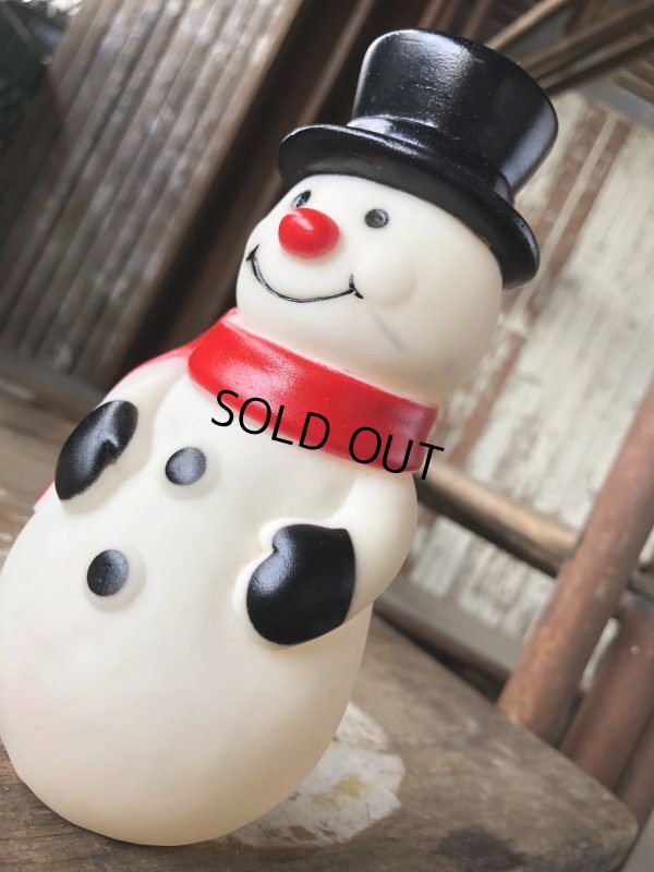 画像5: Vintage Snow Man Vinyl Doll 15cm (M097) 