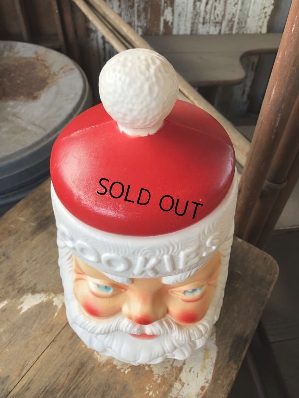 画像2: 70s Vintage EMPIRE Santa Claus Mold Cookie Jar (M091) 