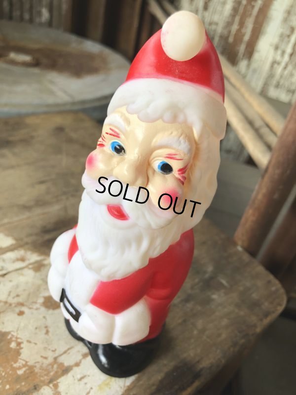 画像9: Vintage Santa Claus Vinyl Doll 20cm (M094) 