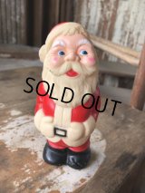 Vintage Santa Claus Vinyl Doll 13.5cm (M095) 